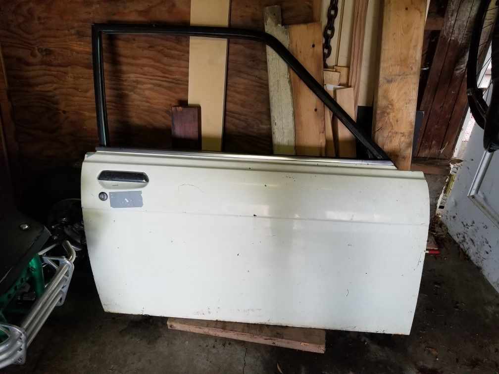 Datsun 510 2 Dr Passenger Door. Straight