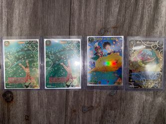 Special rare dragon ball Z cards