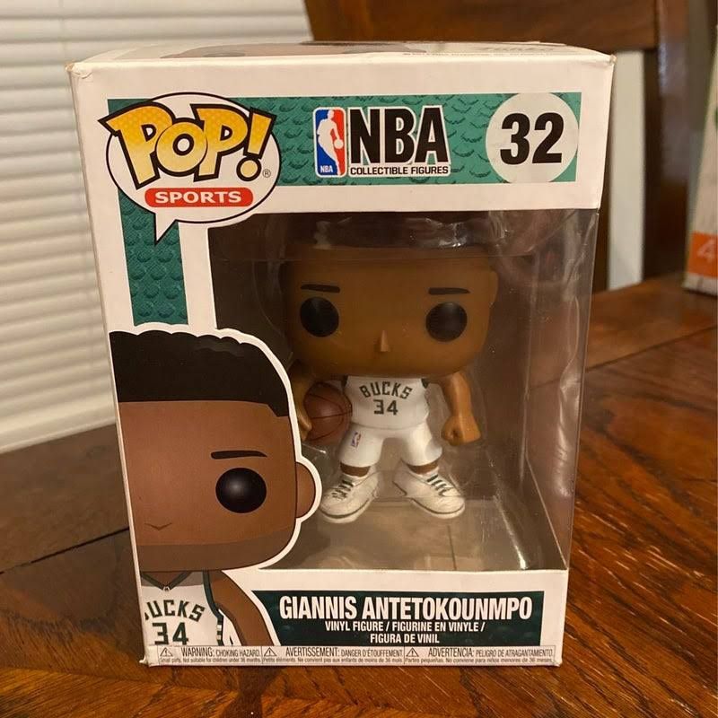 Funko Pop! Sports Giannis Antetokounmpo NBA Milwaukee Bucks #32