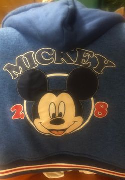 Mickey Mouse childs hooded jacket