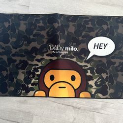 Bape Baby Milo Camo Rug 3.3FTx3FT Brand New 