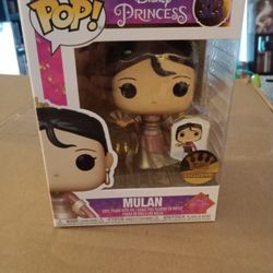 Funko Pop Exclusive Mulan With Pin