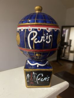 Glass Paris Globe