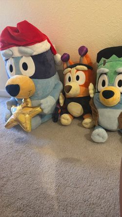 Bluey Plushies