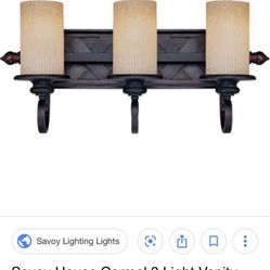 Savoy House 3 Light Vanity Light