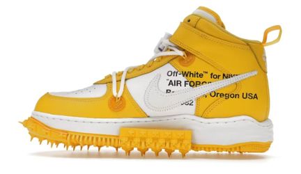 Nike Air Force 1 Mid SP
Off-White Varsity Maize