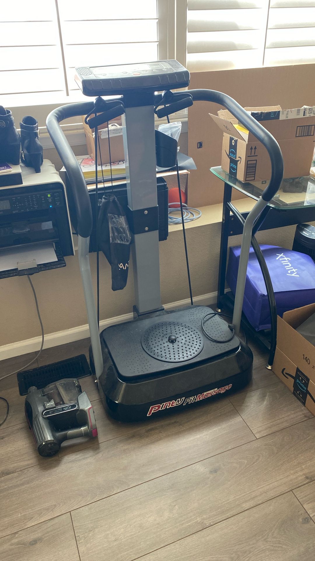Whole Body Vibration Plate Exercise Machine