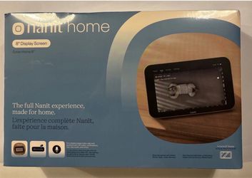 New Nanit Home 8" Display Screen White H101NW