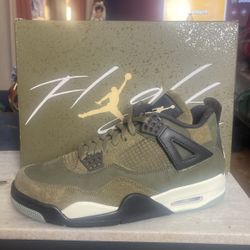 Jordan 4 Craft Olives 