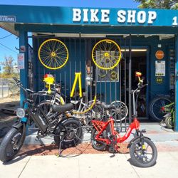 Electric Bikes Brand New. Only  $499 Each  Or Make $20 Monthly Payments 1400 Niles St Bakersfield Ca MG'S BIKE SHOP Affordable Prices 