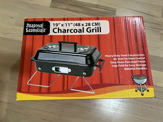 Charcoal Camping Grill - NEW