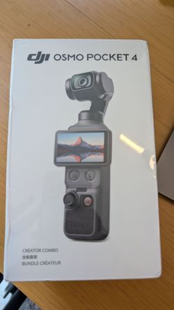 Brand new DJI Osmo Pocket 4 Creator Combo