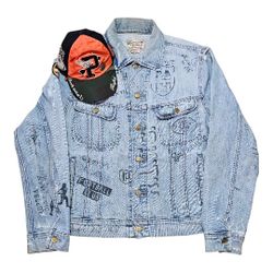 Polo Ralph Lauren Graffiti Varsity Jacket XL 