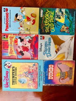 Vintage Walt Disney books