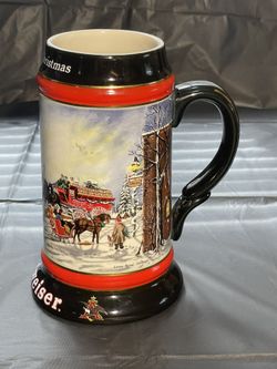 Budweiser Holiday Stein