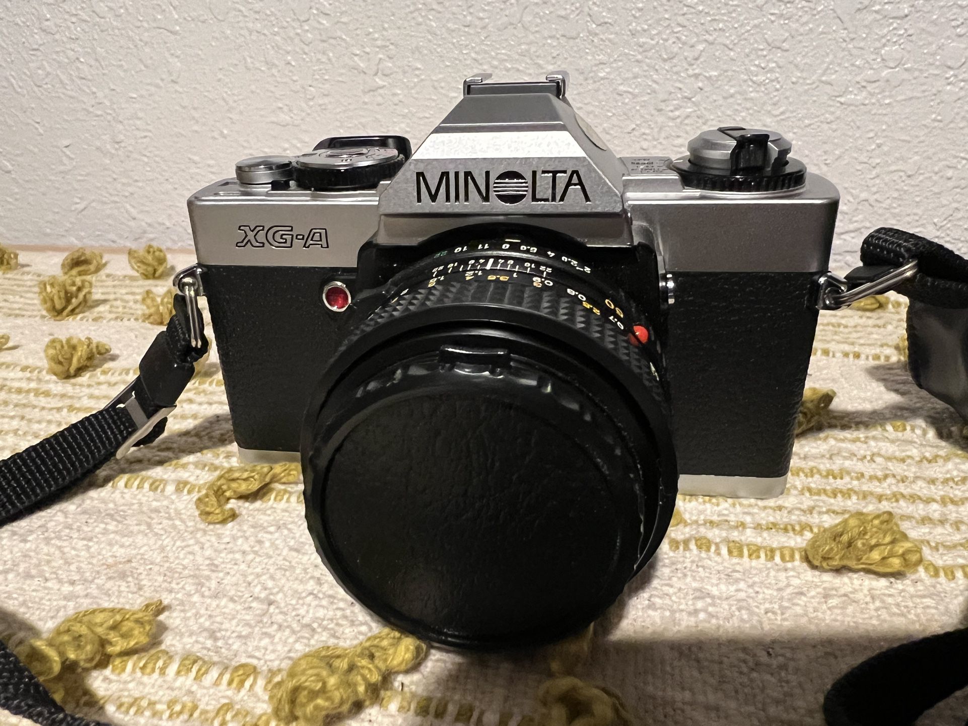  Minolta XG-A w/Lens & Accessories