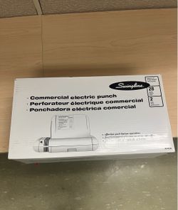 Swingline Commercial Electric 2-Hole Punch, Brand New!!