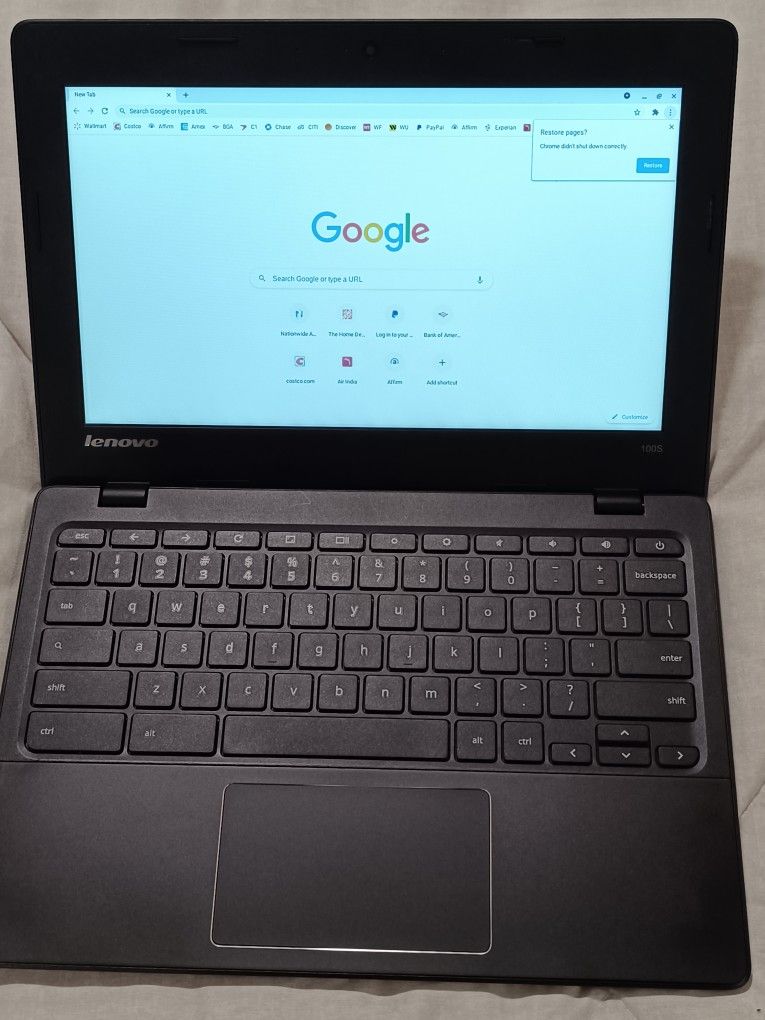 LENOVO CHROMEBOOK + Wireless Mouse