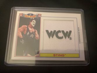 WWE Heritage All-Star Patch Card Sting