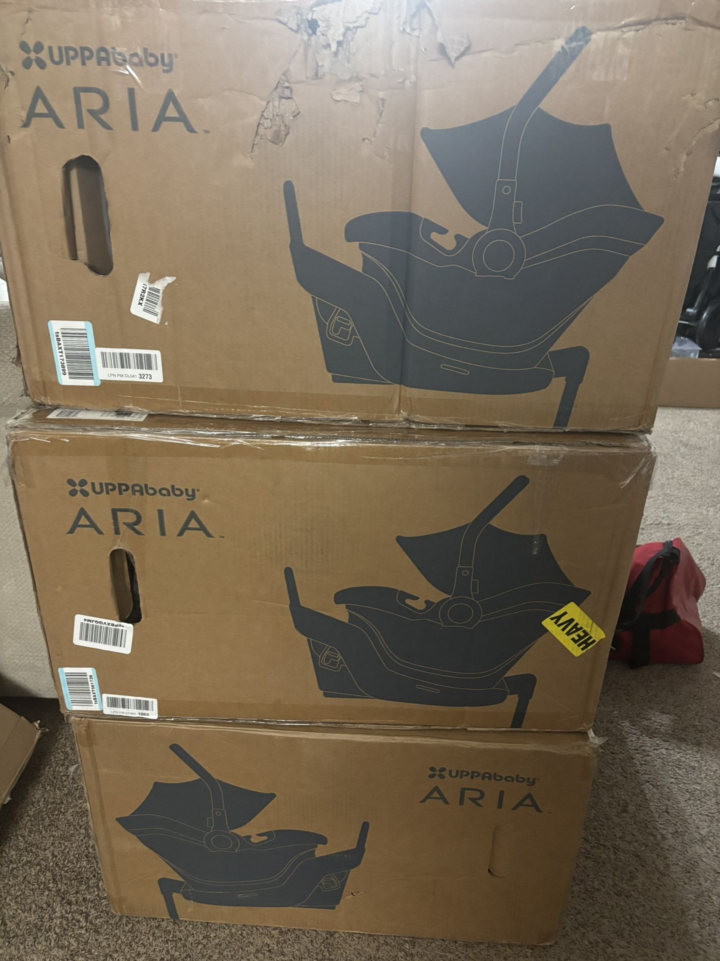NEW! UppaBaby Aria & Mesa V2 Infant Car Seats Aria & Mesa V2