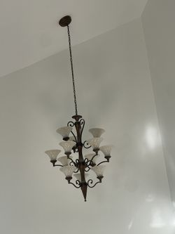 Tall Chandelier Light