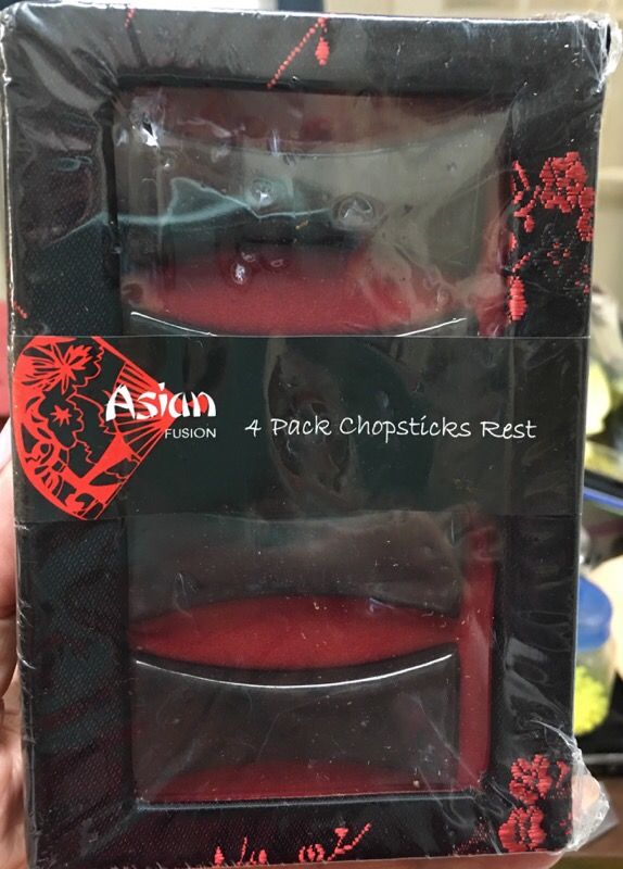Asian 4 Pack Chopstick Rests in book like Bol