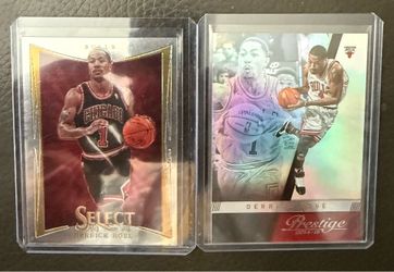 Derrick Rose trading cards