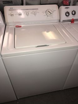 Used kenmore heavy duty washer. 1 year warranty