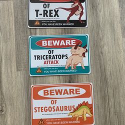 Dinosaur Signs 