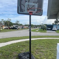Basketball (Portable Outdoor Hoop)