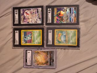 Graded Pokemon Card Lot