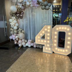 Birthday Balloon Decor