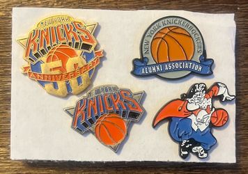 New York Knicks Limited Edition Collector Pins - 96-97 Set of 4
