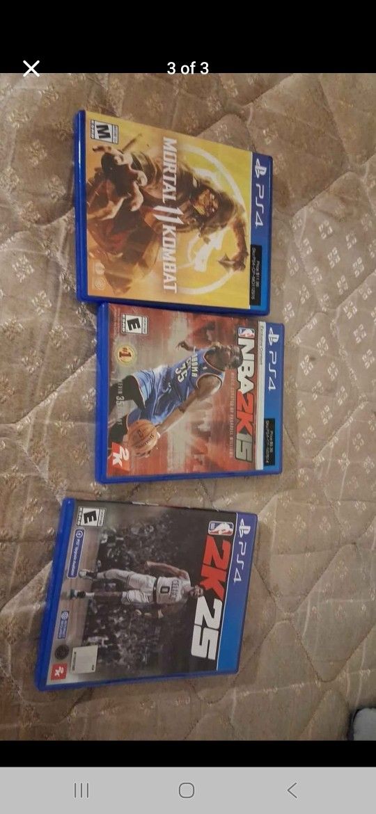 Ps4 7 Games  1 Controller 