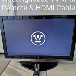 Westinghouse 26” LCD TV / Monitor – Works Great with Remote