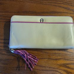 Ainger Leather Long Wallet