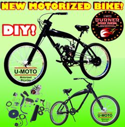 NEW MOTORIZED BIKES AND PARTS