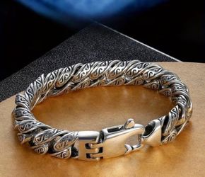 New! Men’s Sterling silver 925 Bracelet 7.87 inches in length