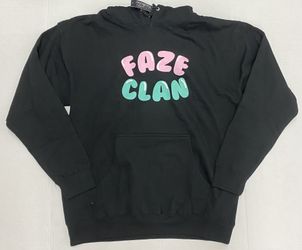 Faze Clan x Naruto Shippuden ‘Sakura’ Hoodie Black Large NWT