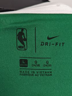 Youth Boston Celtics Kyrie Irving Nike Green Swingman Jersey - Icon Edition