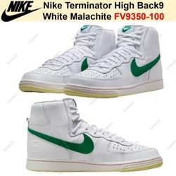 Nike Terminator High Retro White Malachite Boston Celtics FV9350-100 Men Size 