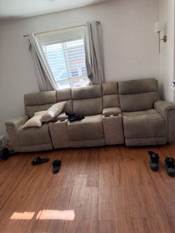 3 theater seats
