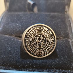 Quantum Mechanix Star Trek Starfleet Academy Ring 