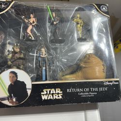  Disney Parks Exclusive Star Wars RETURN OF THE JEDI 6 Figures Collectible Set 