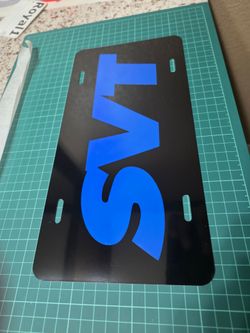 Ford SVT plate