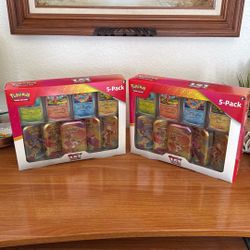 Pokemon 151 5-pack Mini Tin Costco Bundles. 2 available. Brand new.