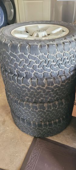 Tacoma sport rims and tires