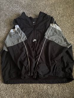 Y2K Nike colorblock half-zip windbreaker-XXL