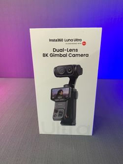 Insta360 Dual Lens Luna Ultra Camera 8k