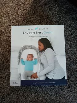 Baby Delight snuggle Nest dream portable infant sleeper